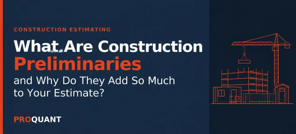 What Are Construction Preliminaries and Why Do They Add So Much to Your Estimate?